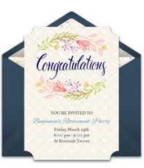 Free Retirement Party Online Invitations Punchbowl