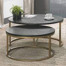One thing i don't regularly buy from costco, however? Bentley Designs Rio Peppercorn Ash Nest Of Coffee Tables Costco Uk