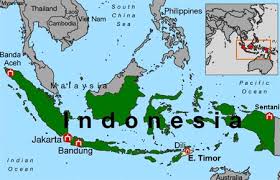 indonesia geographic location