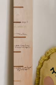 Wooden Height Chart Diy A Beautiful Mess