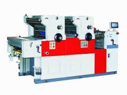 two color offset printing machine
