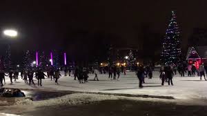 Christmas Skating Victoria Park London Ontario Youtube