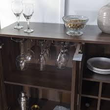 modern bar cabinet with wine storage
