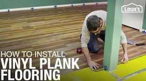 how to install waterproof vinyl plank