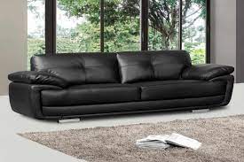 sofa leather combined bi cast nubuck