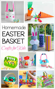 homemade easter basket crafts for kids
