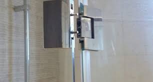shower screen glass swing door repair