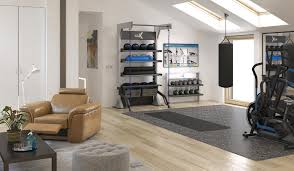 Gym rax ® streamline storage systems include 3', 4', or 6' height bays. Designing A Home Gym Fitness Design Group