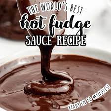 homemade hot fudge recipe