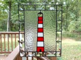 Assateague Lighthouse Stained Glass