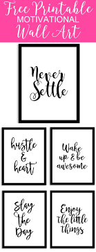 Maybe you would like to learn more about one of these? Free Printable Wall Art From Chicfetti Perfect For Your Office Of A Gallery Wall Free Printable Wall Art Wall Printables Inspirational Wall Art