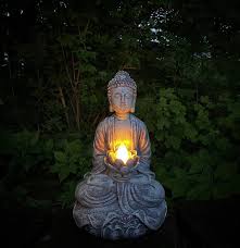 Buddha Statue Zen Sculpture Yoga Garden
