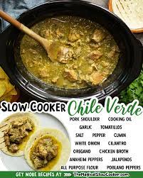 slow cooker chile verde the magical