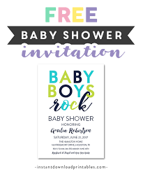 free printable editable pdf baby shower
