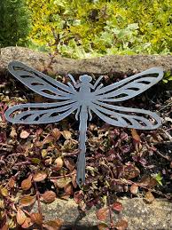 Dragonfly Garden Silhouette Sculpture
