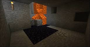 If you try putting lava in the configuration you put water in for infinite water, you will find it doesn't work(2 water tiles flowing into one block makes that block have infinite water). Minecraft Guide Advanced Mining And The Magic Of Enchanting