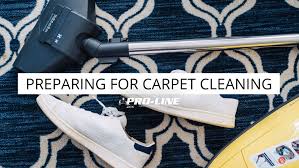 preparing for carpet cleaning pro