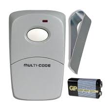 multi code 3089 remote gate or garage