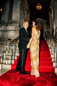 george and amal clooney s gala