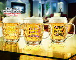 Personalized Dimpled Beer Mugs 20 Oz
