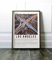 Los Angeles Print Los Angeles Poster