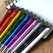 50 pcs whole custom logo metal pens