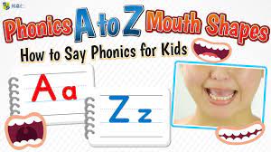 mouth shapes how to say phonics