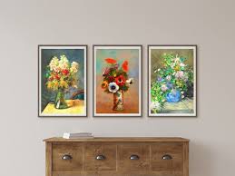 Flowers In The Vases Gallery Wall Set