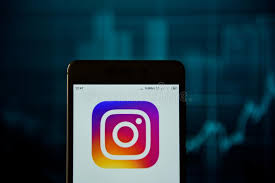 Instagram Logo Instagram Logo Seen On Smartphone Editorial