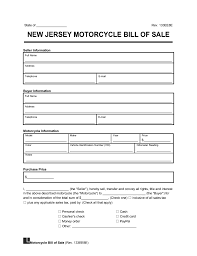 new jersey motorcycle bill of