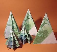 Geldscheine falten eheringe, geld falten zur hochzeit: Origami Geldscheine Und Bucher Gefaltet Und Entworfen Von Dominik Meissner Orime De
