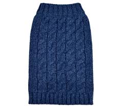 Martha Stewart Cable Knit Dog Sweater Qvc Com