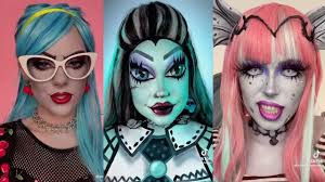 monster high makeup tiktok halloween