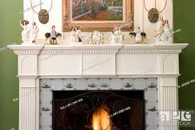 Fireplaces Straight On View Of Detail