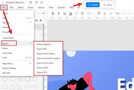 how to make a banner in word edrawmax