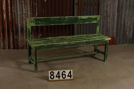5 retro vintage garden bench