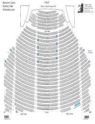 Benedum Center Seating Chart Fill Online Printable