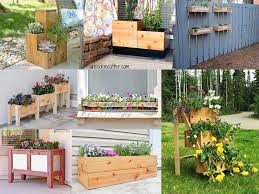 Here are some cheap garden decoration ideas for your backyard planters that won't break your budget. 45 Easy And Amazing Diy Wooden Planter Box Ideas You Can Make