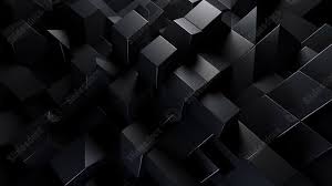 abstract black cube wallpapers hd