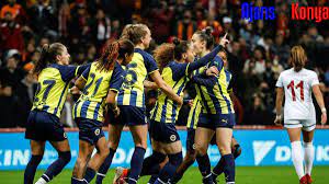 Kadın futbol maçında Fenerbahçe, Galatasaray'a fark attı - AjansKonya