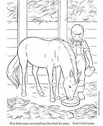 Simple horse coloring page free horse coloring page to print and color, for kids : Horse Coloring Pages Sheets And Pictures