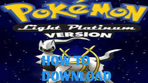 How to download pokemon mega light platinum for gba emulator - YouTube
