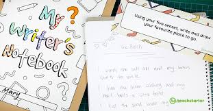 How To Use A Writers Notebook In The Classroom Resources