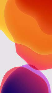 iPhone 8 Wallpaper orange - Ultra HD ...