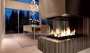 34 Modern Fireplace Designs With Glass