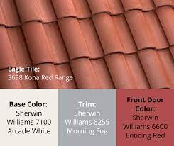 Vibrant Red Concrete Roof Tiles To Get