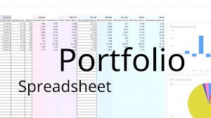Create An Amazing Stock Portfolio Spreadsheet Excel