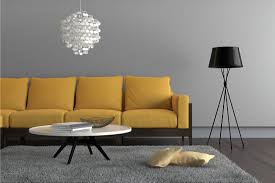 what color couch goes with grey walls