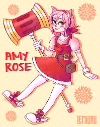 I'm pretty sure when they say over a decade, sega means the amount of time in human years since amy was 1st introduced. Human Amy Rose By Matalemures On Deviantart