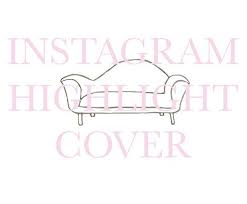 Instagram Story Highlight Sofa Icon